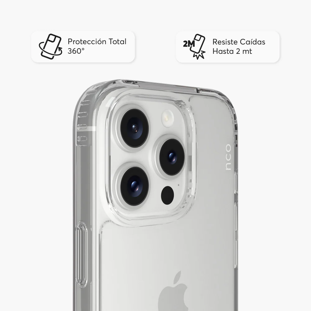SafeCase Clear NCO para iPhone 16 Series - Image 16
