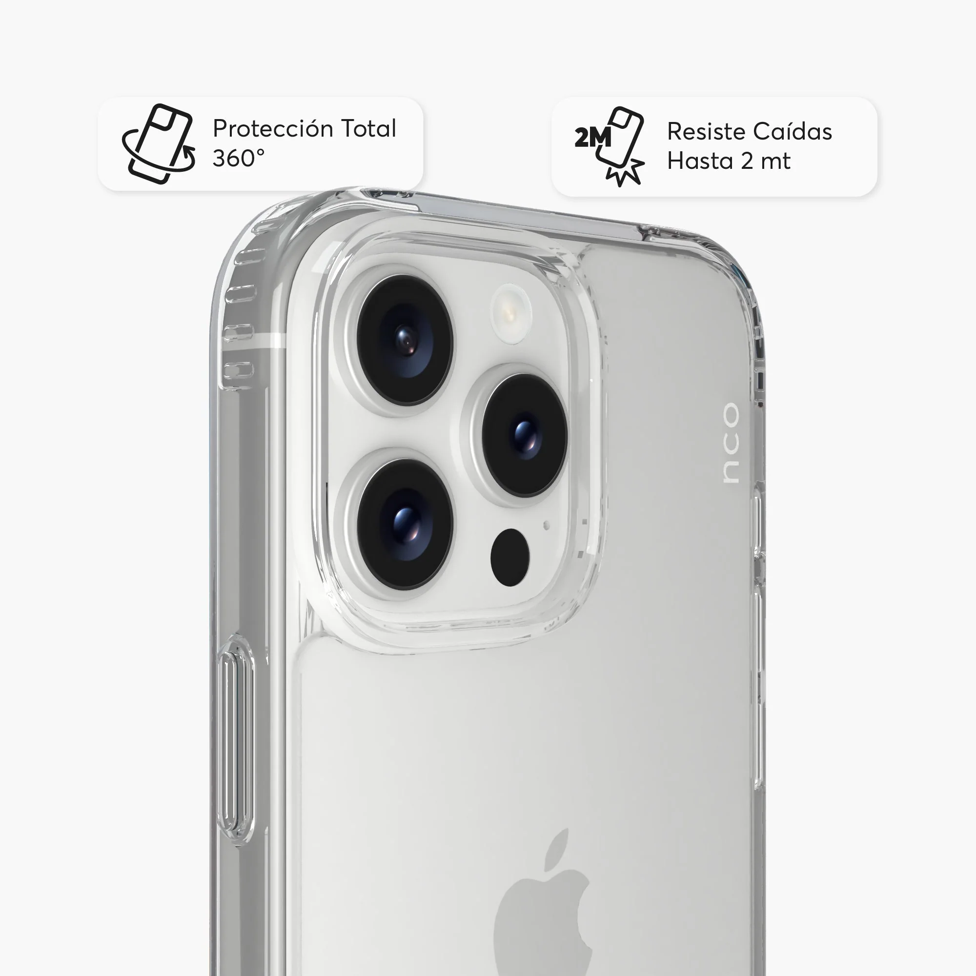 SafeCase Clear NCO para iPhone 16 Series - Image 22