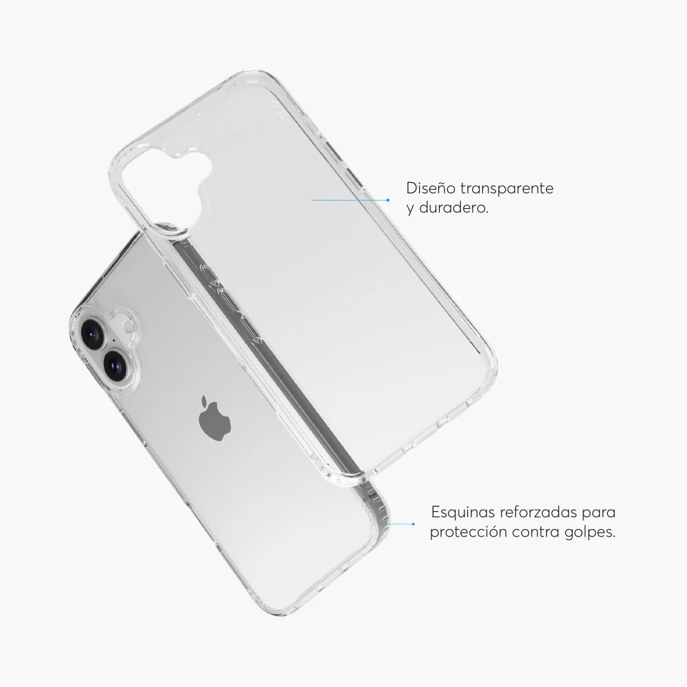 SafeCase Clear NCO para iPhone 16 Series - Image 9