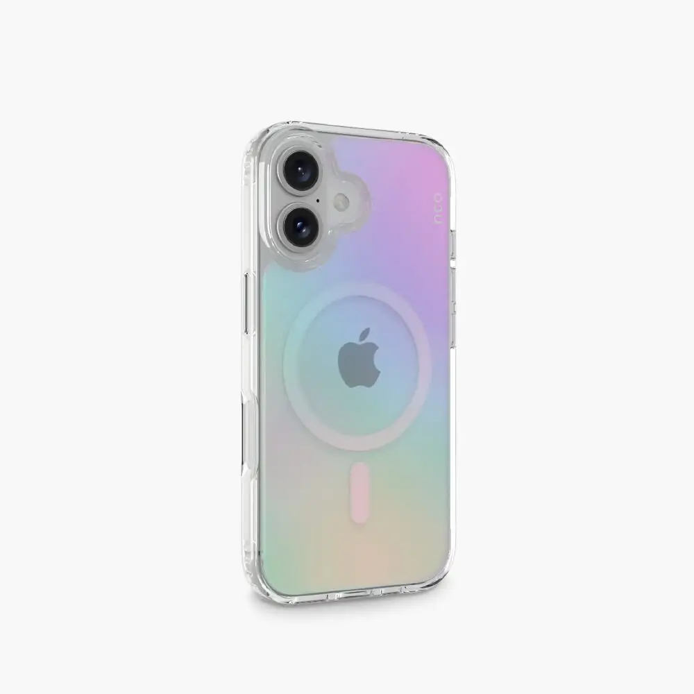 SafeCase Clear Rainbow NCO con MagSafe para iPhone 16 series - Image 19