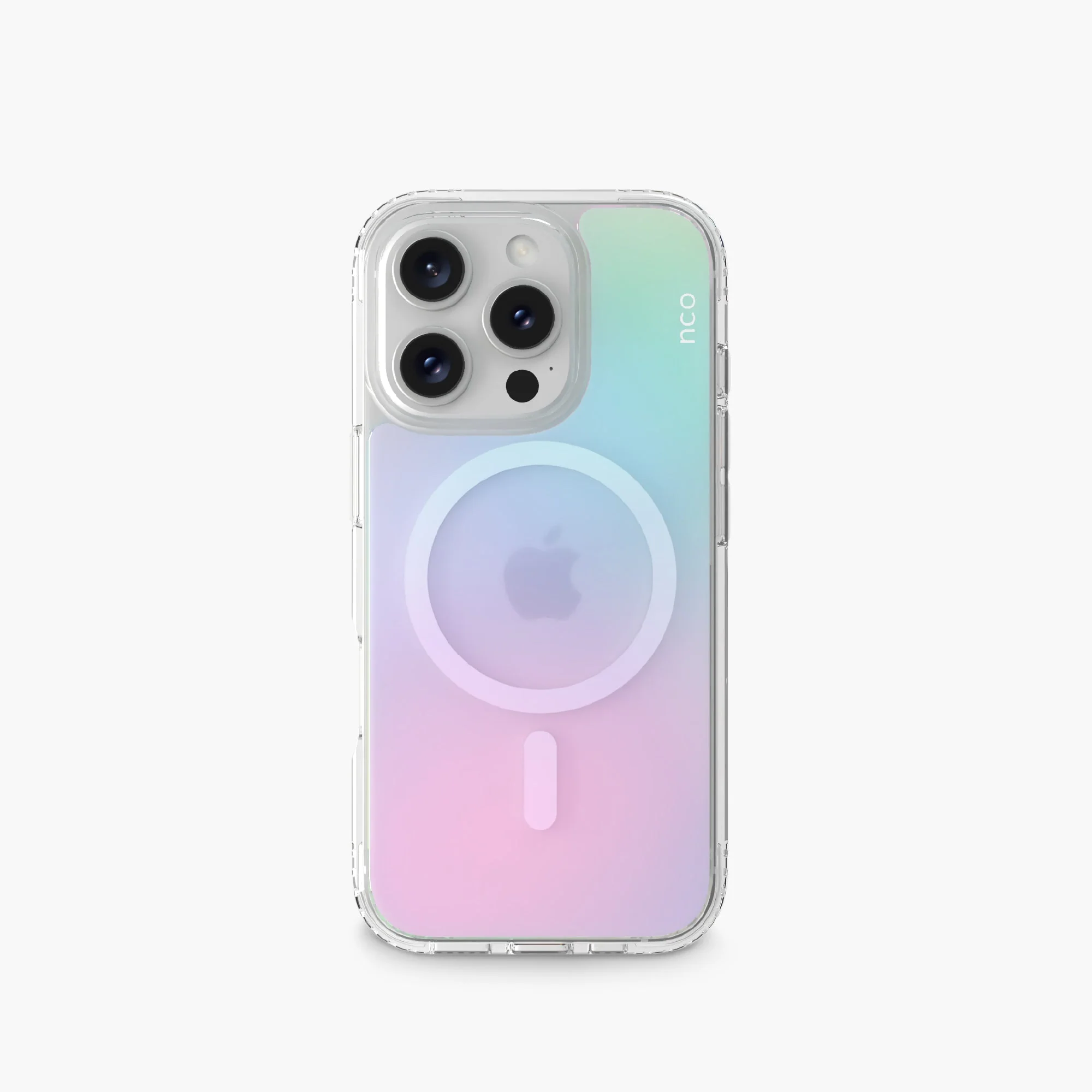 SafeCase Clear Rainbow NCO con MagSafe para iPhone 16 series - Image 8