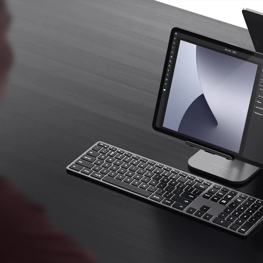 Teclado Retroiluminado Satechi Slim X3 Bluetooth (Español) - Gris Espacial - Image 4