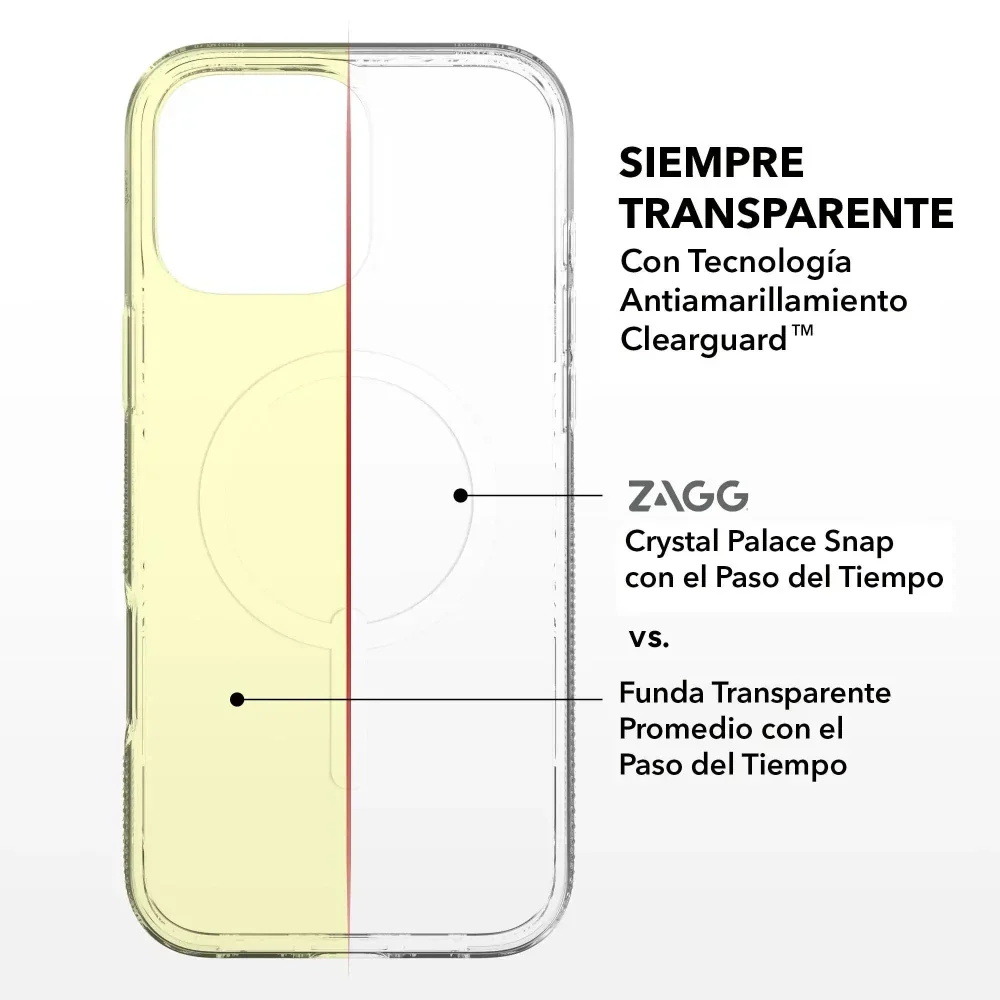 ZAGG Crystal Palace con MagSafe para iPhone 16 - Image 16