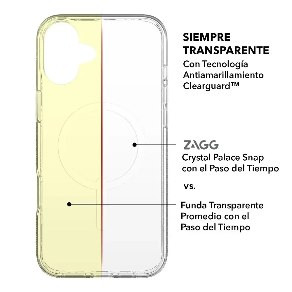 ZAGG Crystal Palace con MagSafe para iPhone 16 - Image 3