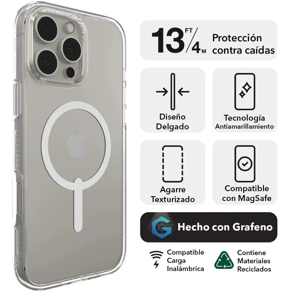 ZAGG Crystal Palace con MagSafe para iPhone 16 - Image 9